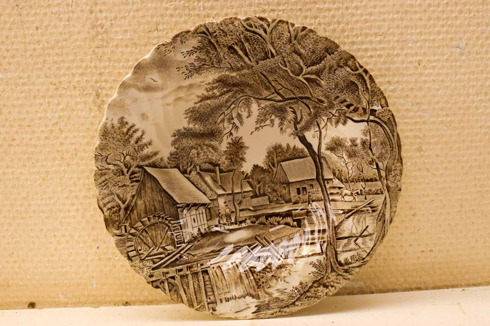 Alternative view of 5 stuks Johnson Brothers  Watermill porseleinen diepe borden  48943