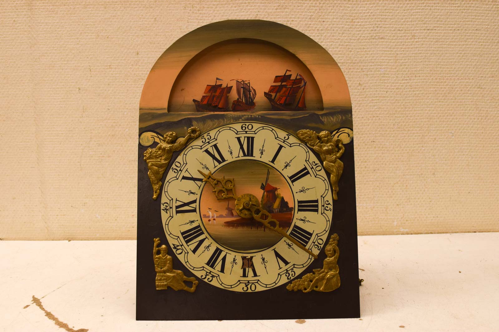 Uurwerk van een friese staartklok  48944