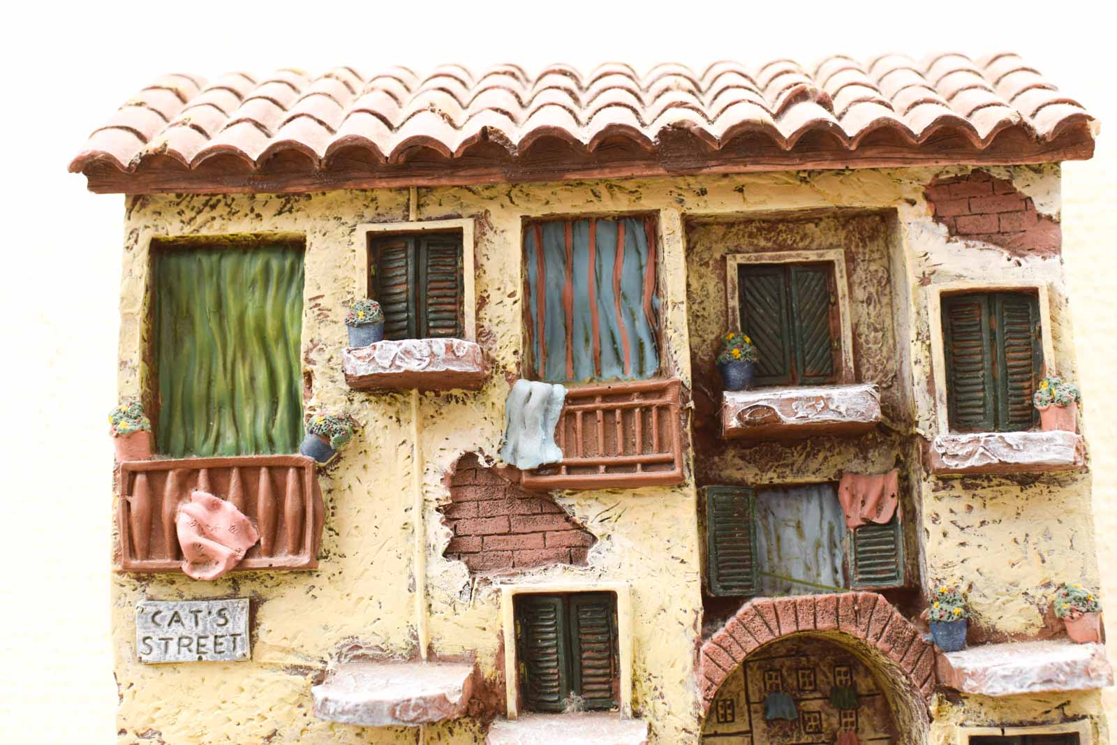 Alternative view of Beeld van een huis als wanddecoratie 48948