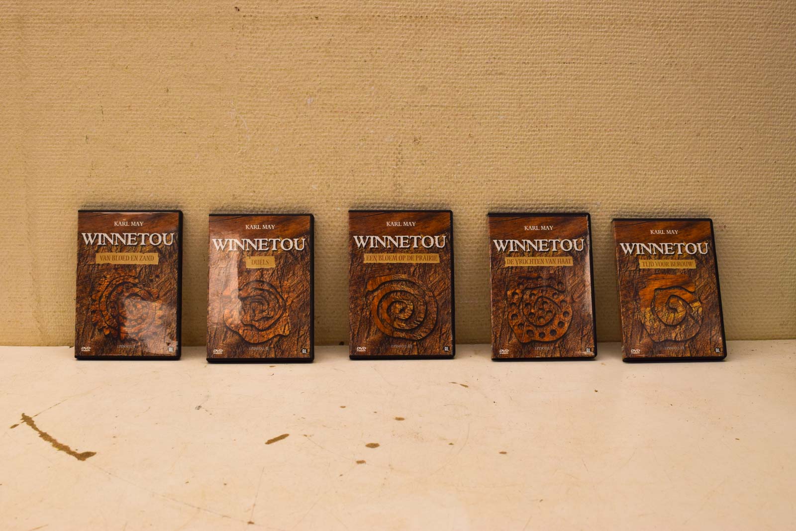 5 dvd van Winnetou  48950