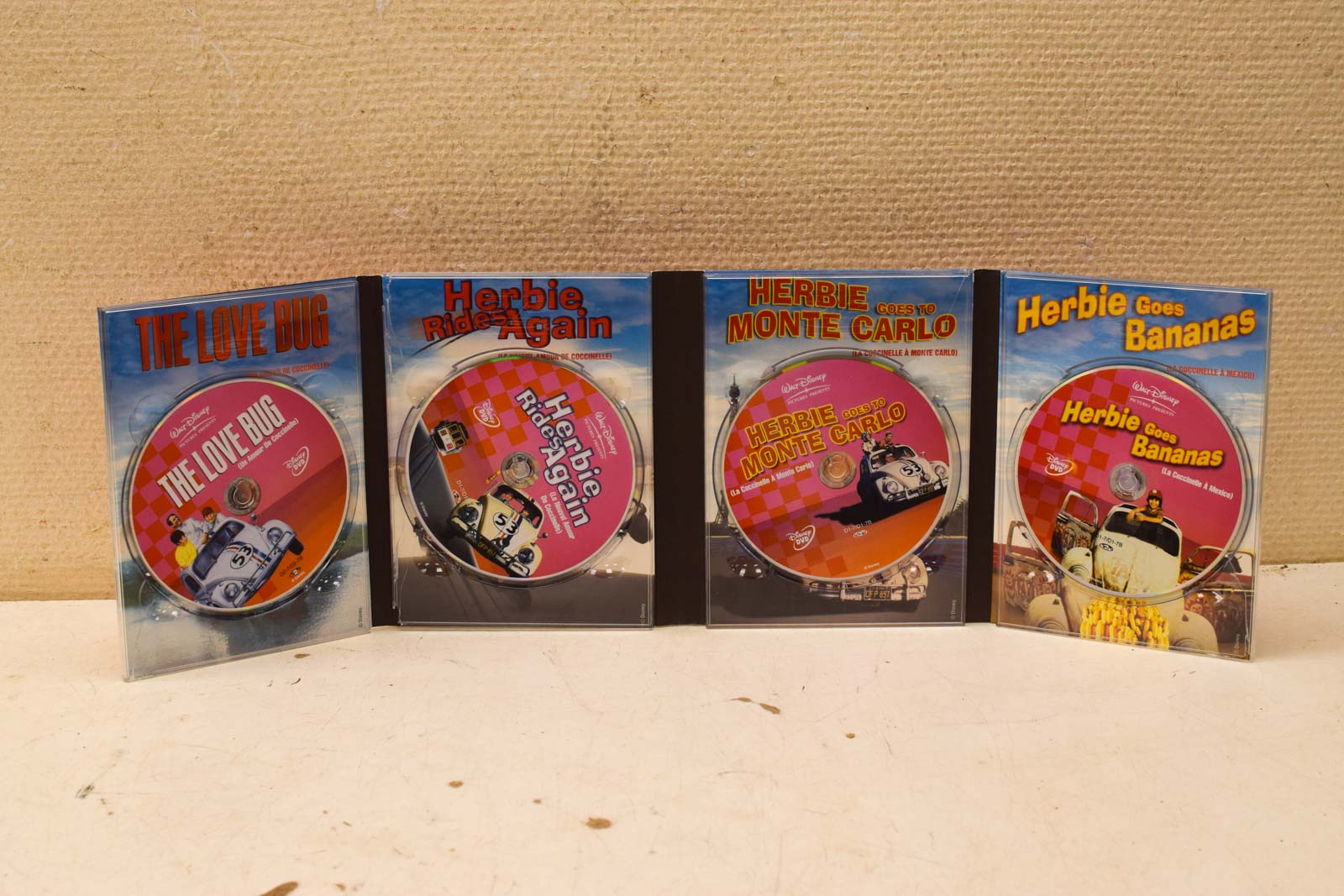 Alternative view of 4 dvd box  Herbie  48958