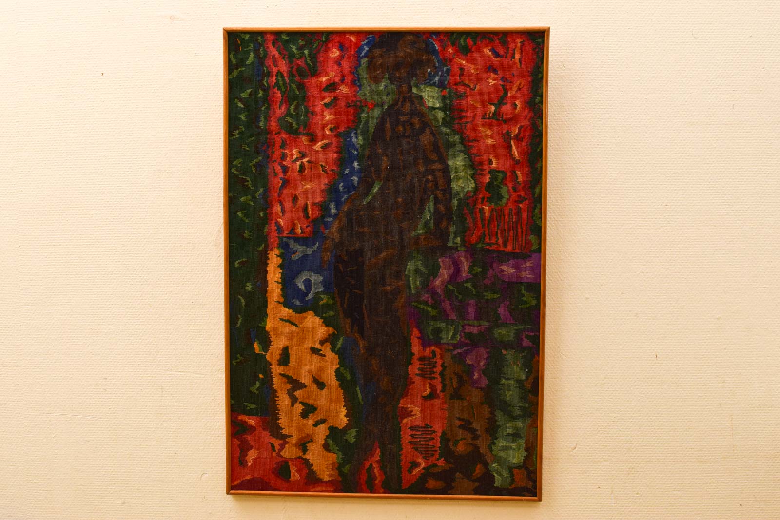 Geborduurde vrouw  48965