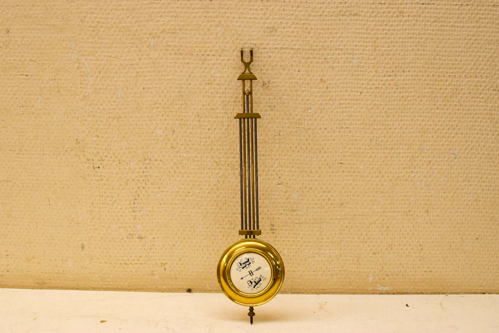 Slinger van een klok met   2 haakjes  48971