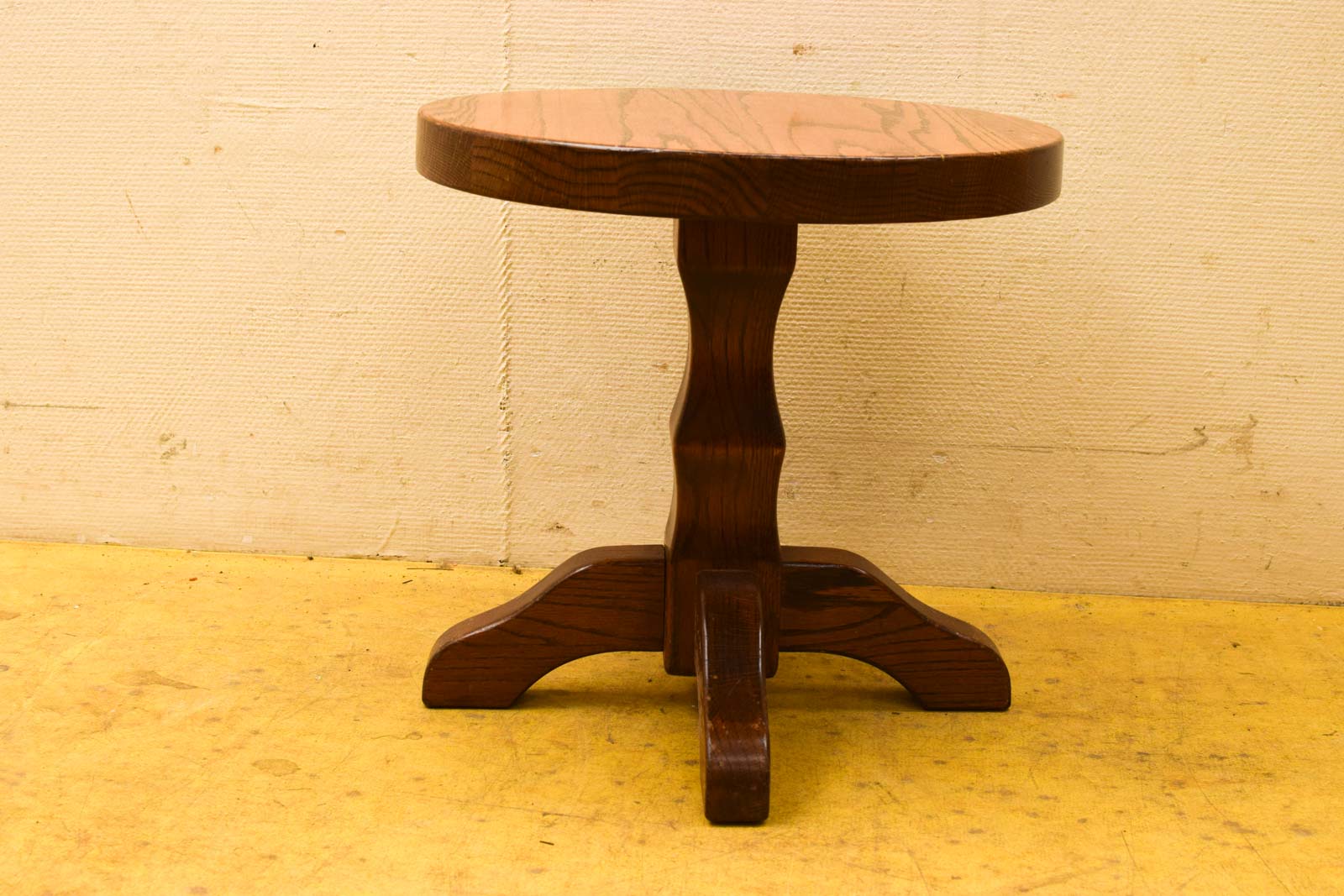 Houten Ronde Bijzettafeltje 48977