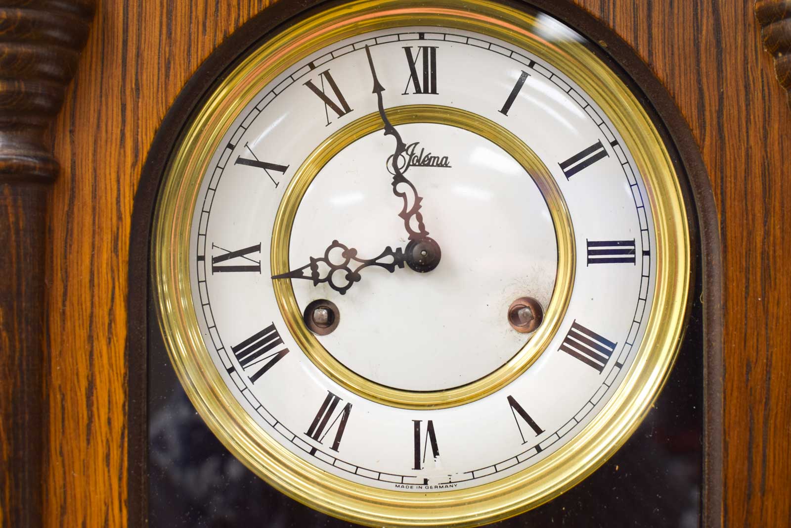 Alternative view of Folema Houten Wandklok 48979