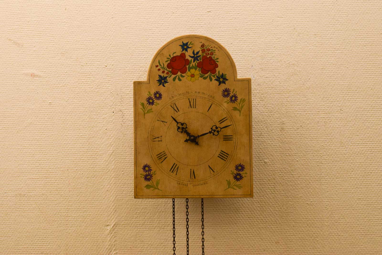 Houten Wandklok 48983