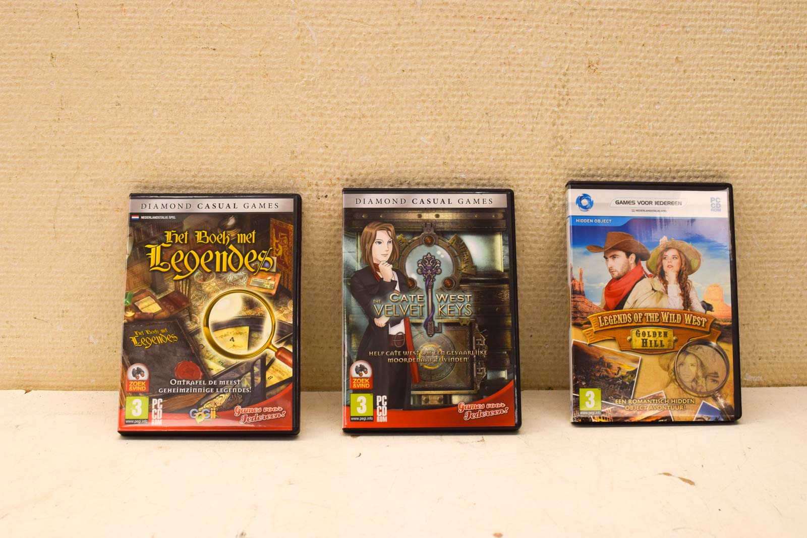 Alternative view of 3  stuks pc cd rom  3 zoek en vindt  48987