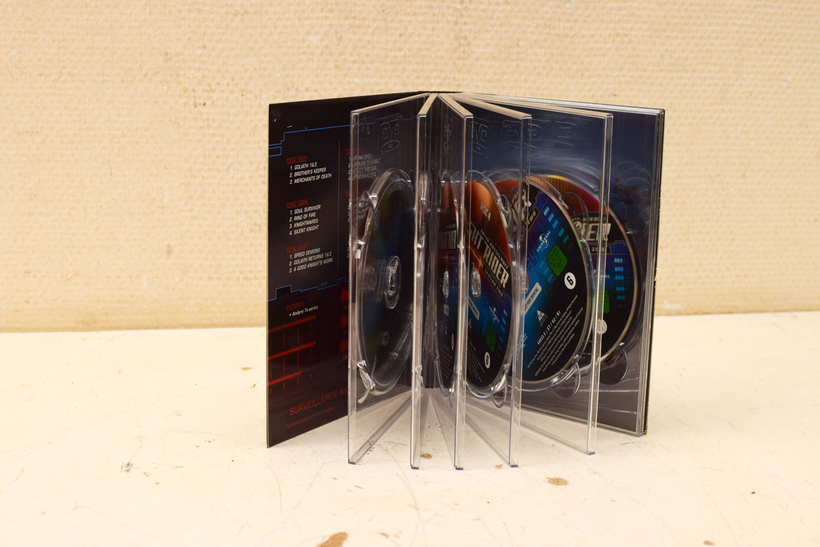 Alternative view of 6 dvd box  Knight Rider  seizoen 2  49010