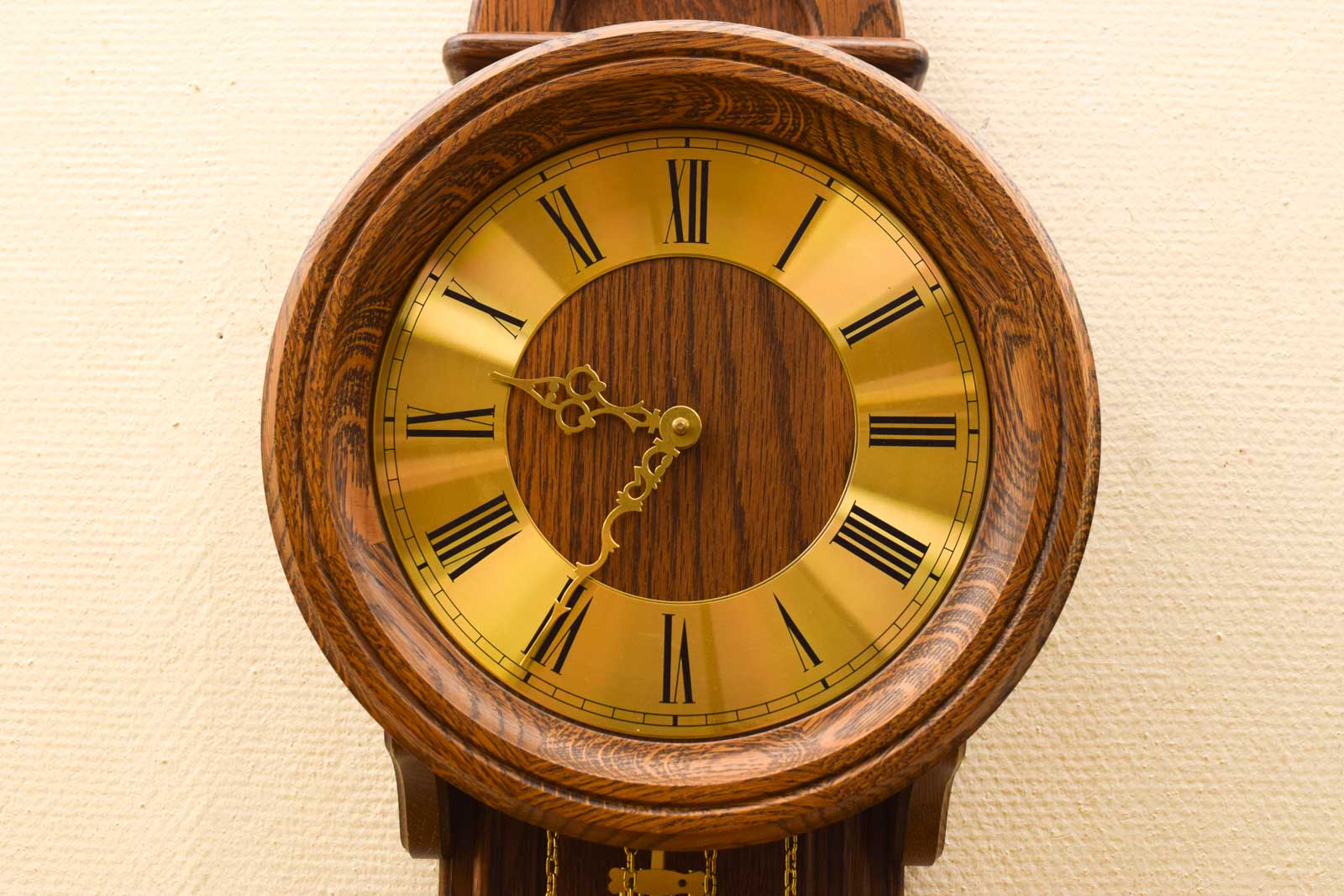 Alternative view of Houten Wandklok  49066