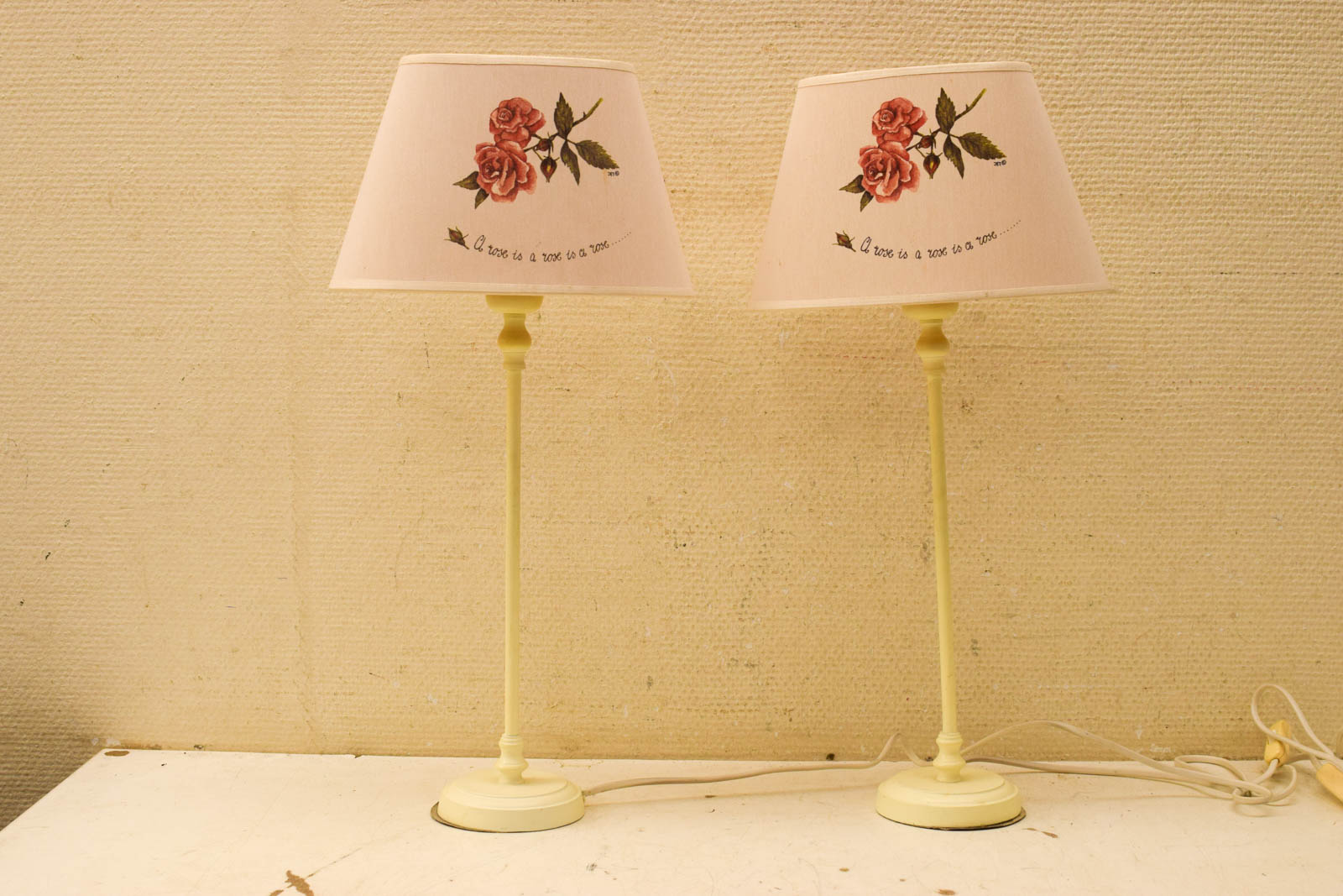 2 stuks tafellampjes 49069