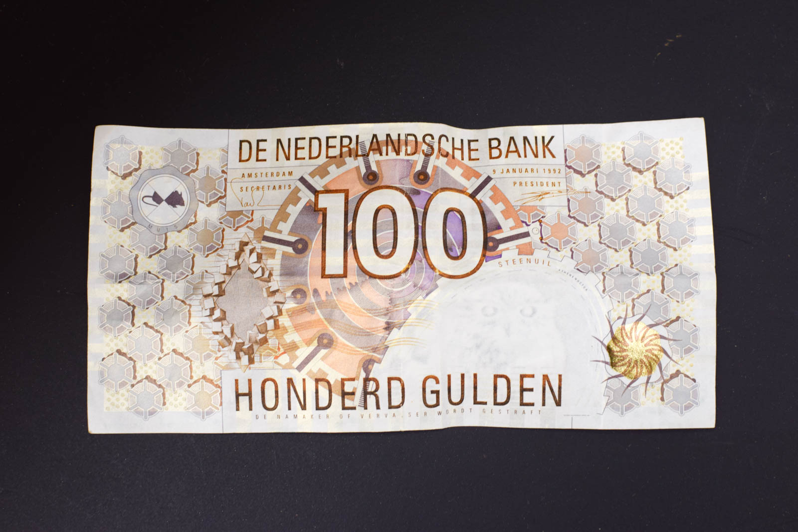 100 Gulden Biljet  49088
