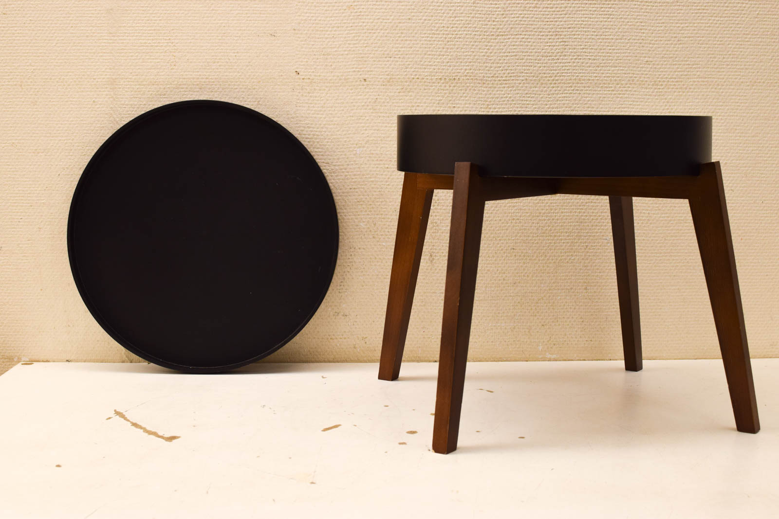 Alternative view of Bijzettafel met dienblad  49095