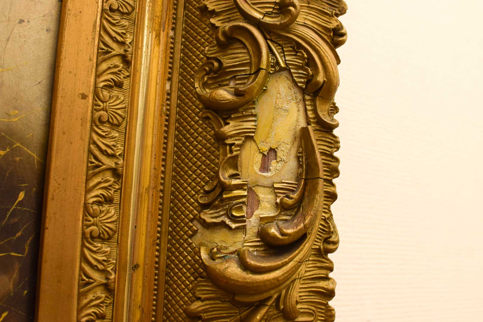 Alternative view of Schilderij van spelende hondjes  49104