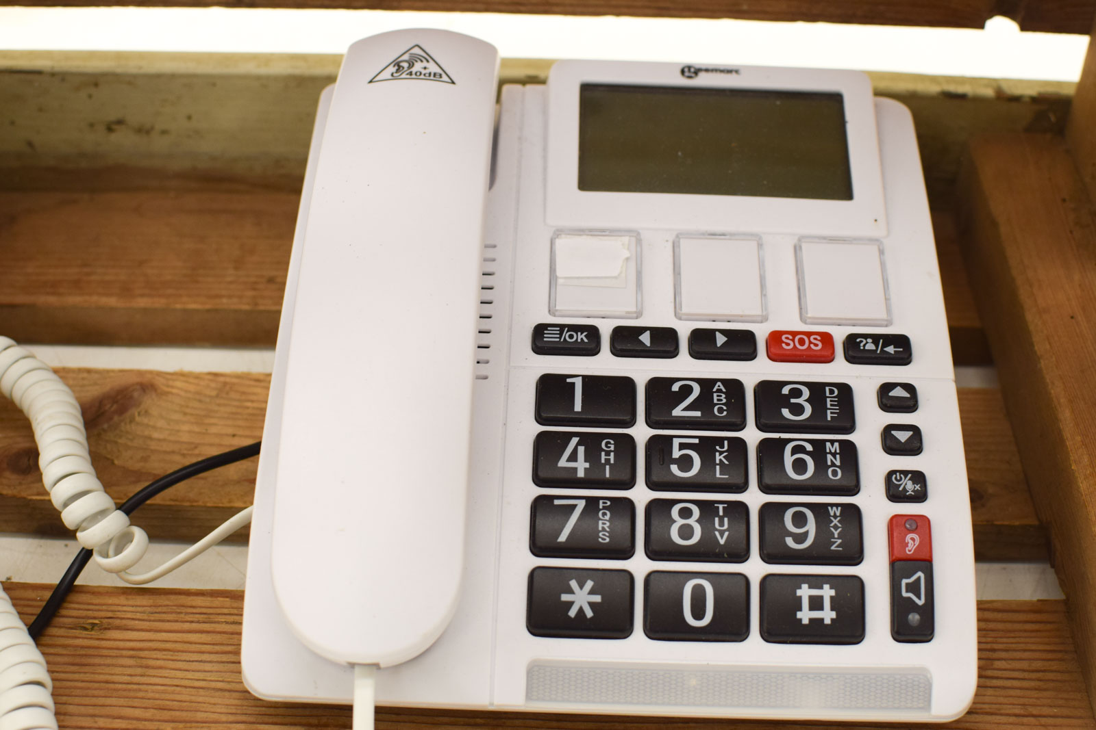 Alternative view of druktoetstelefoon Telefoon 49139