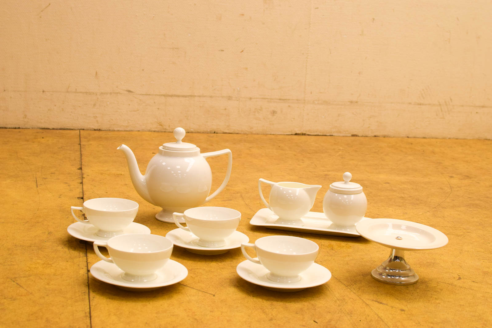 14 delig Hutschenreuther bone china porseleinen theeservies 49183