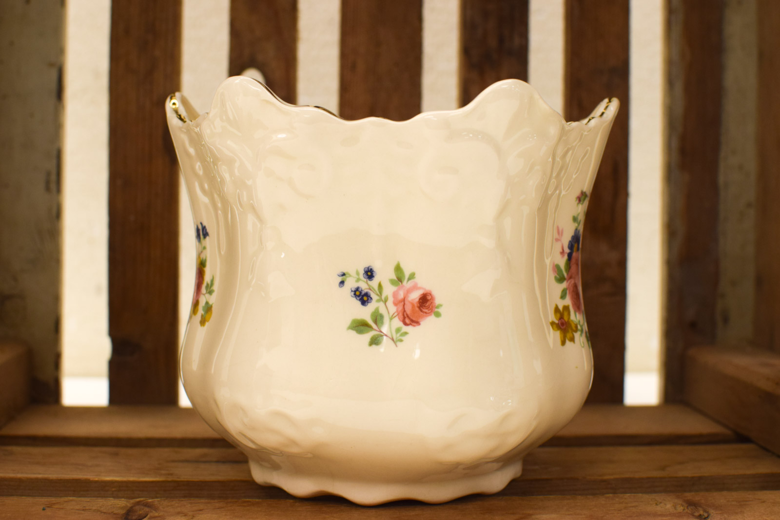 Alternative view of Porseleinen bloempot  49199