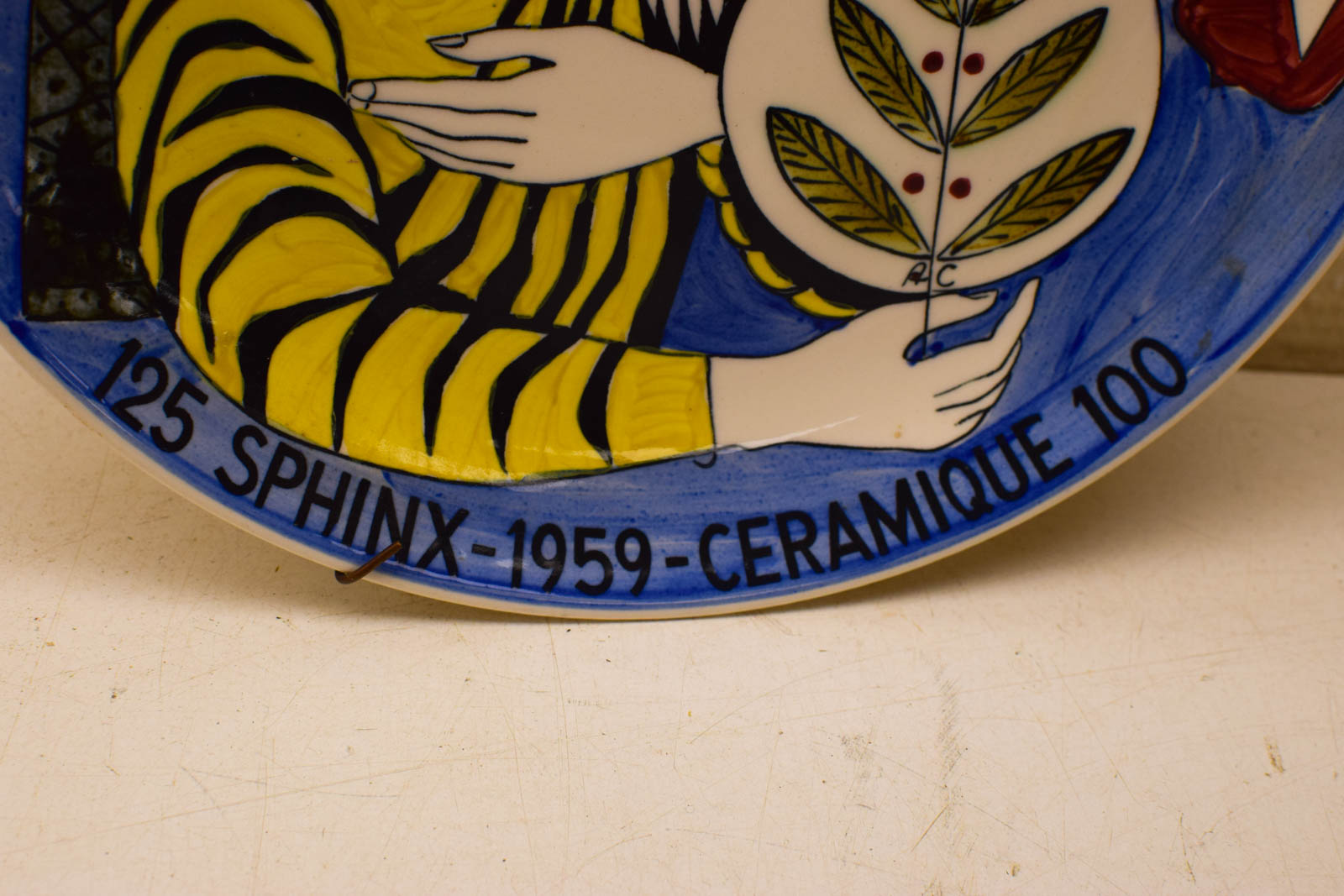 P Regout porseleinen Wandbord  49203