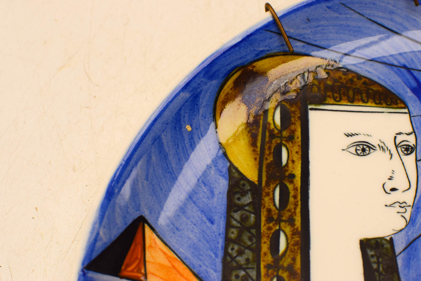 Alternative view of P Regout porseleinen Wandbord  49203