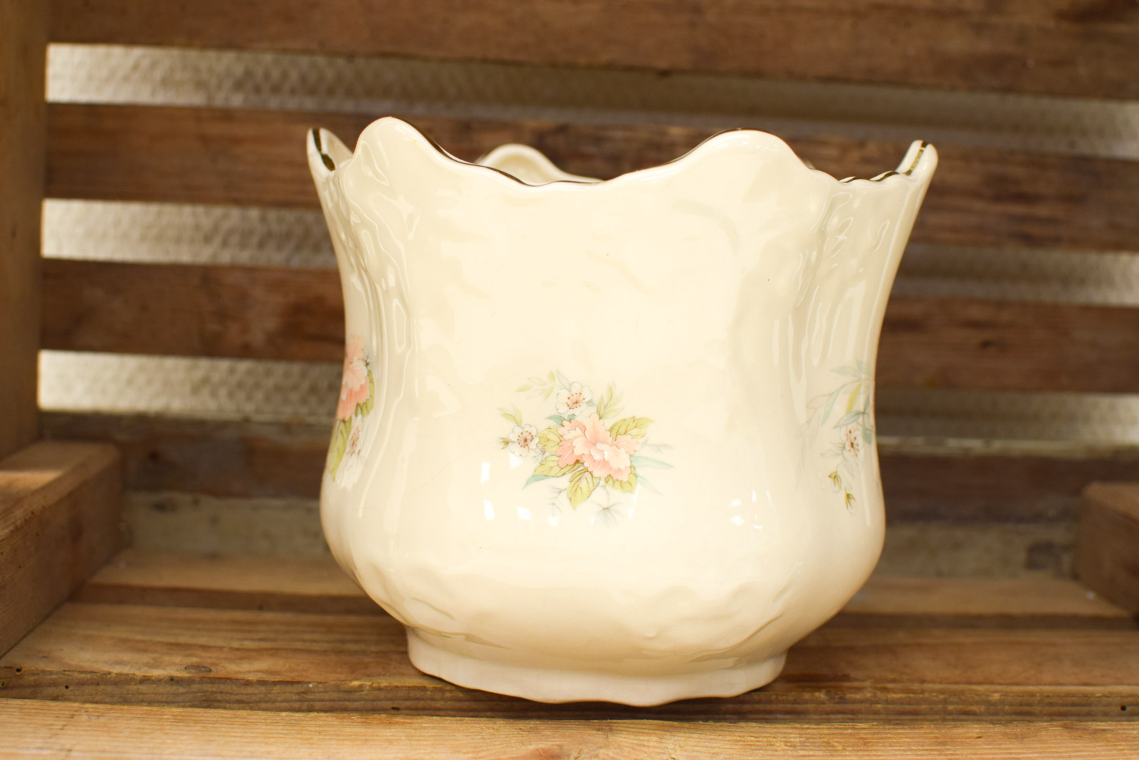 Alternative view of Porseleinen bloempot  49205