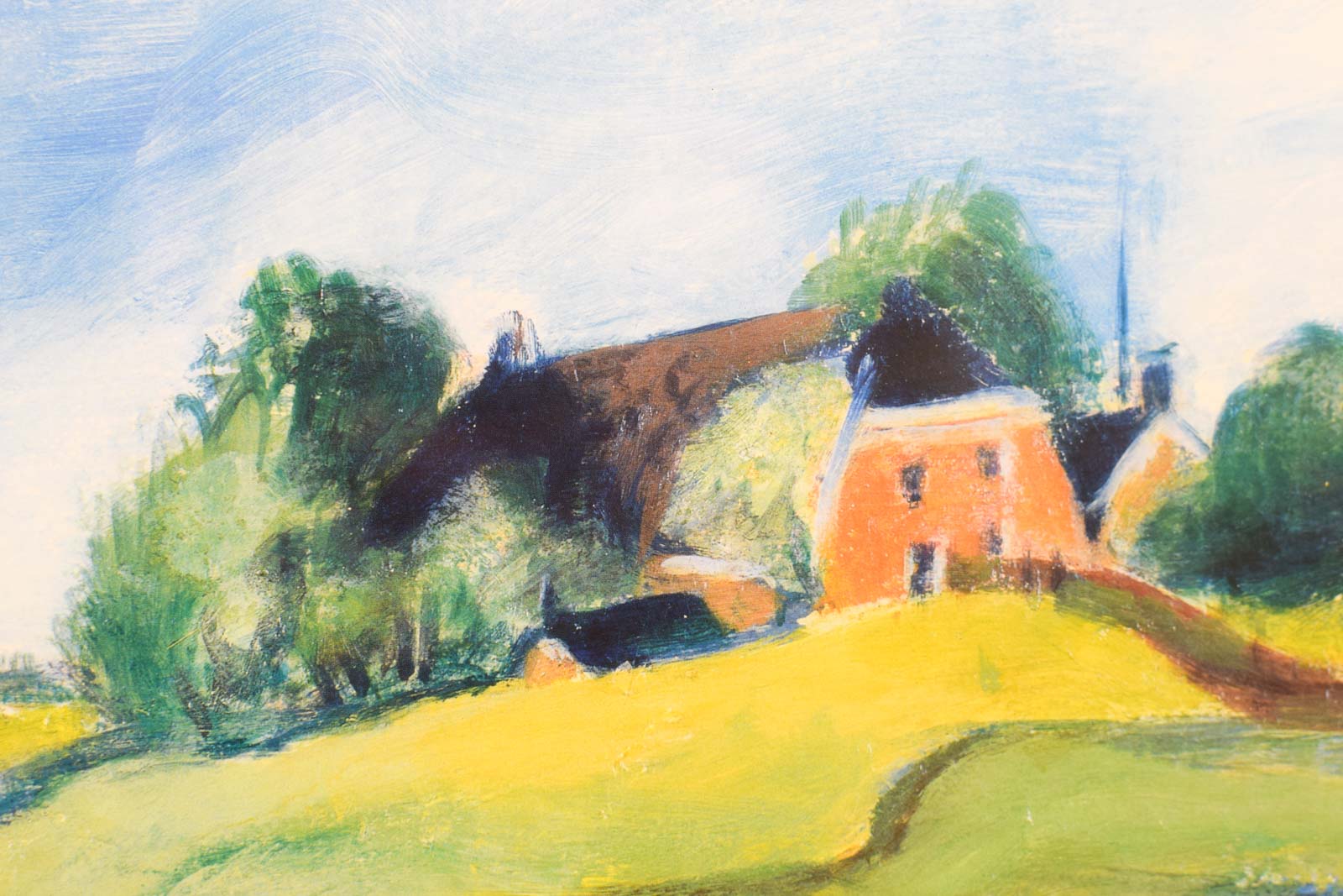 Alternative view of Prent / tekening van schepen  in het water  49208