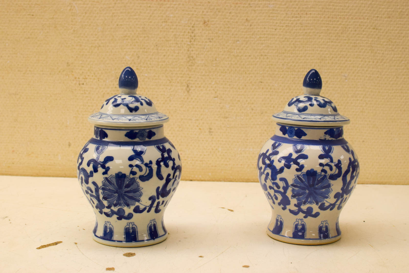 Alternative view of 2 stuks porseleinen  Gemberpotten  49212