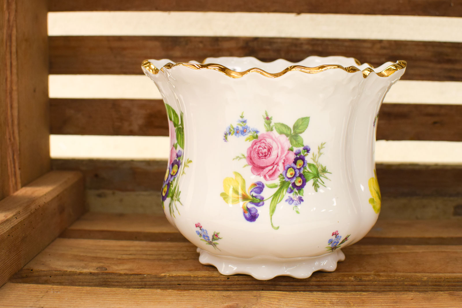 Alternative view of Finsbury porseleinen bloempot  49220