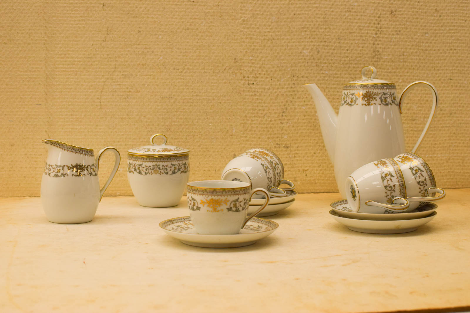 15 delig Noritake China porseleinen theeservies  49227