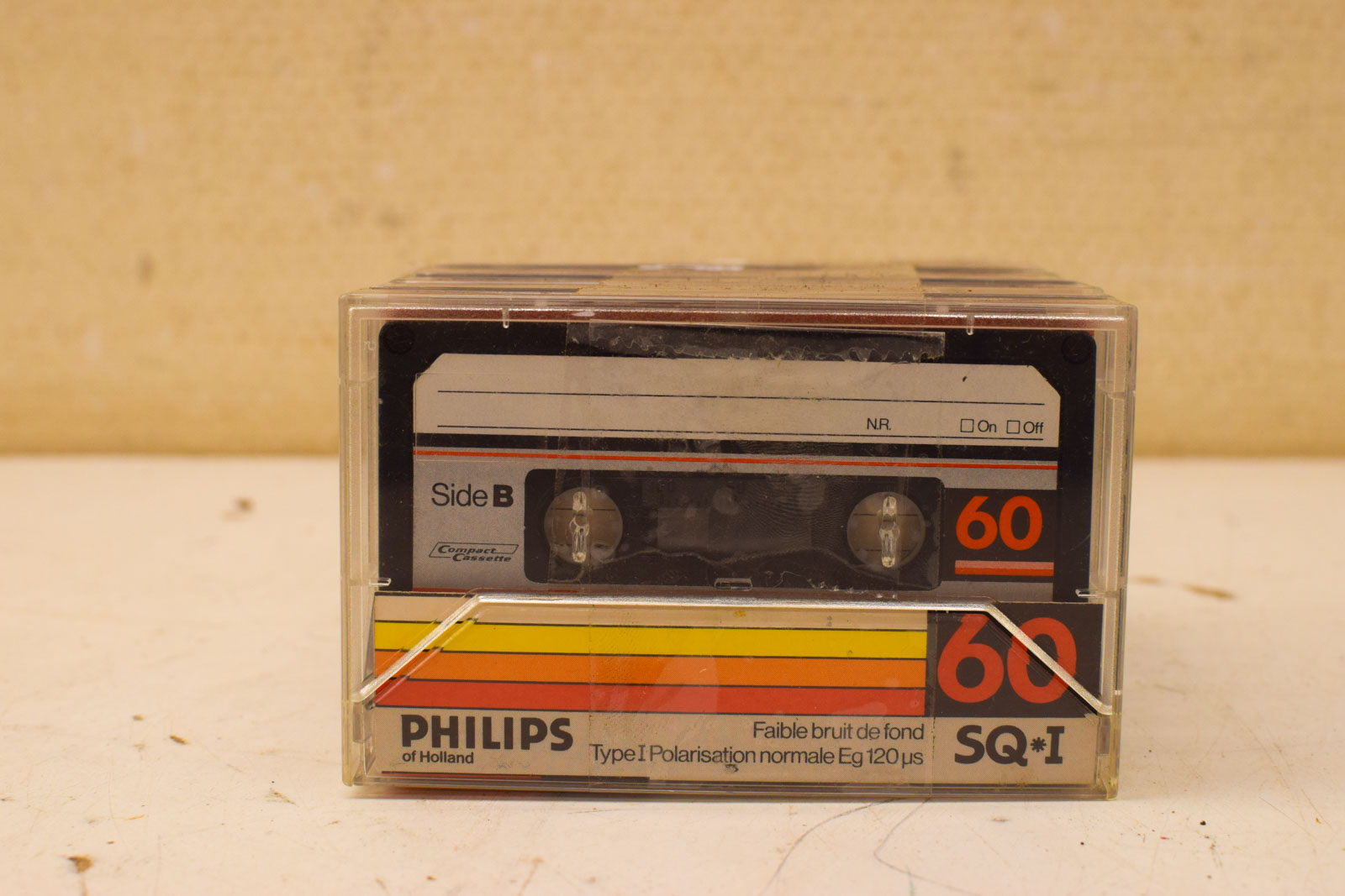7 Stuks Philips cassettebandjes  49243
