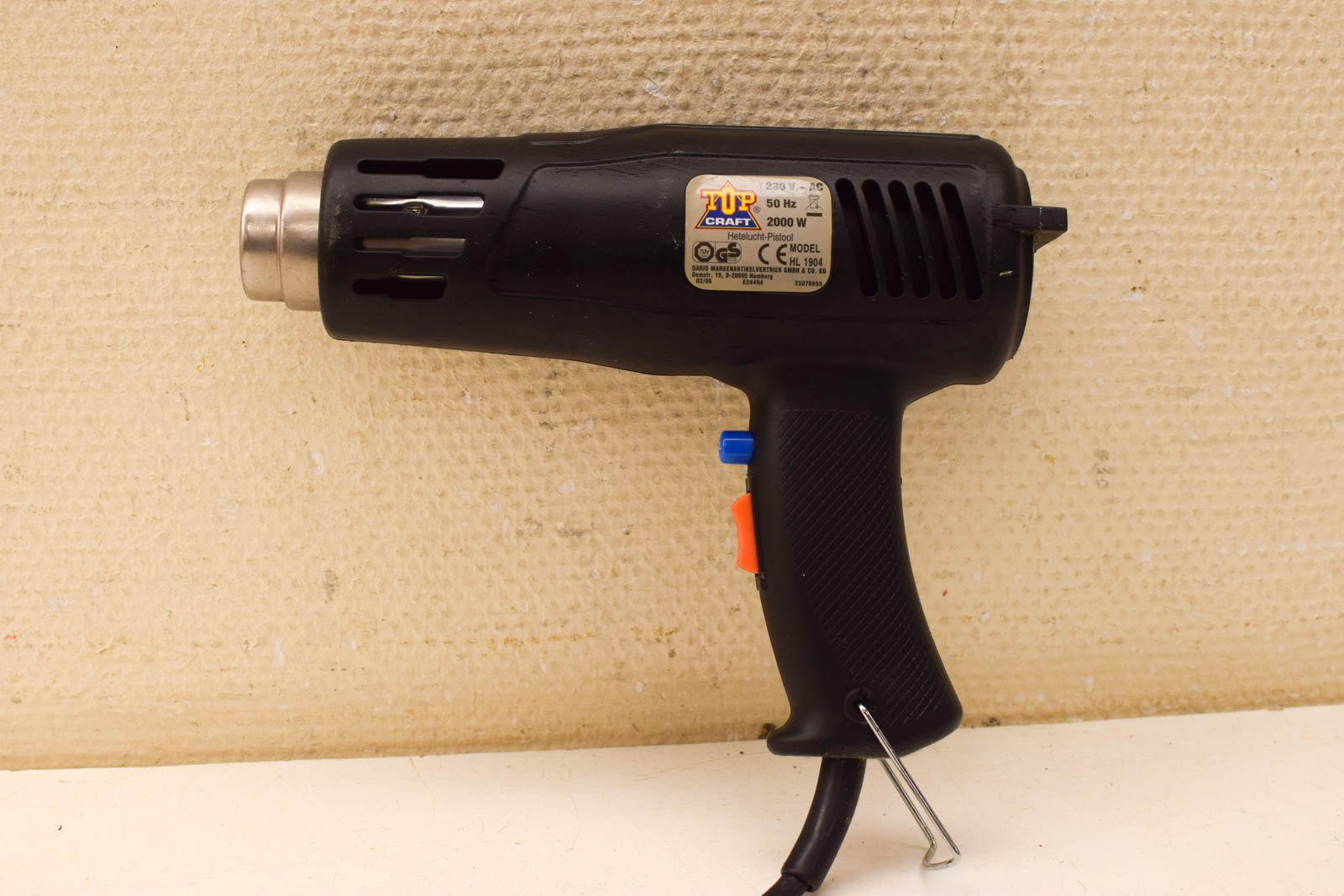 Alternative view of Top Craft Heteluchtpistool / Verfafbrander  49255