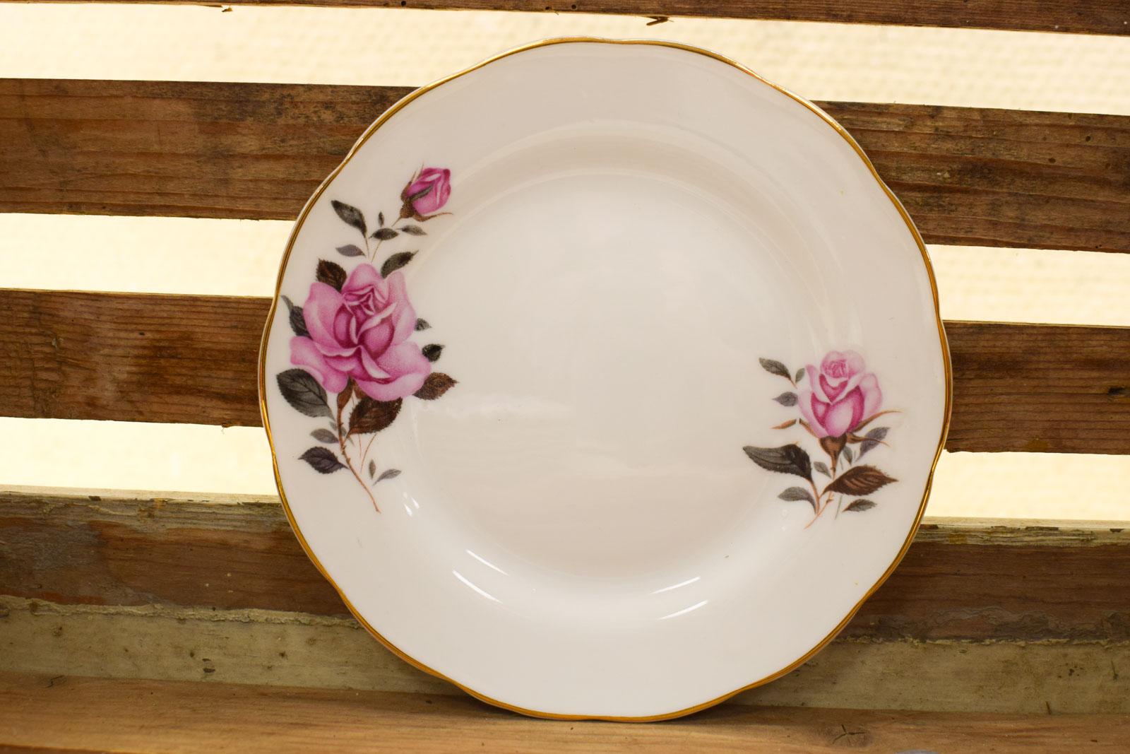 Alternative view of 6 stuks porseleinen bordjes  49273