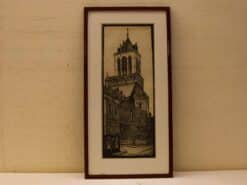 Prent van een toren 49275