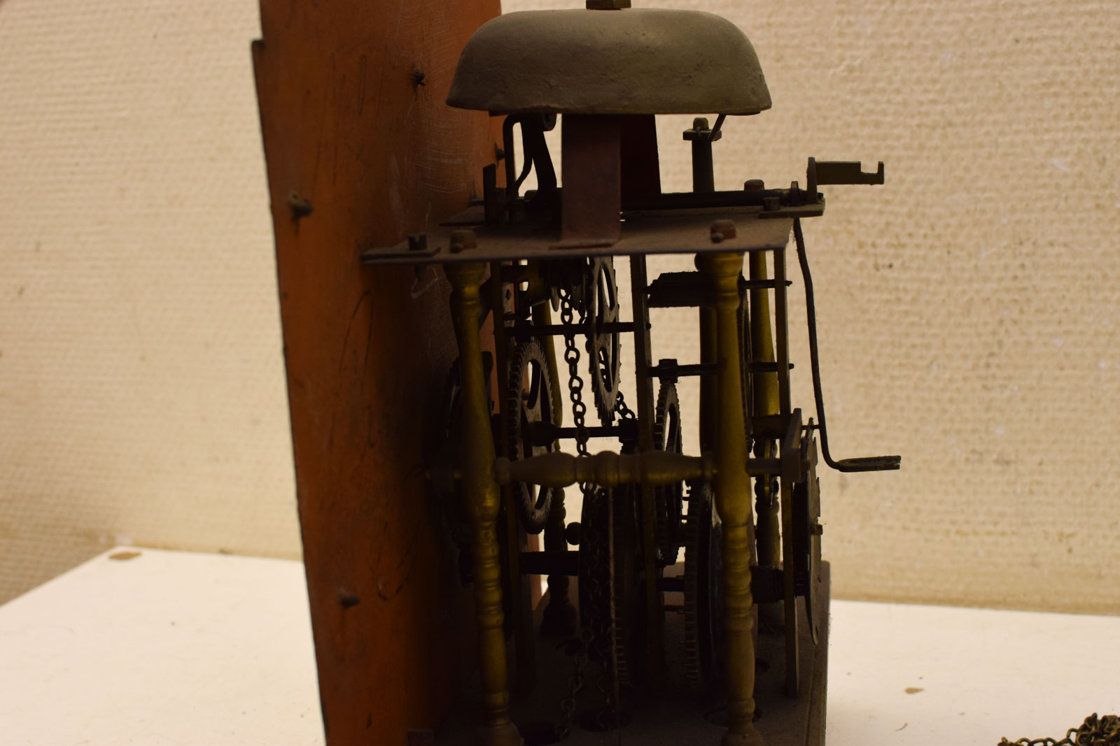 Alternative view of Uurwerk van een friese staartklok 49292