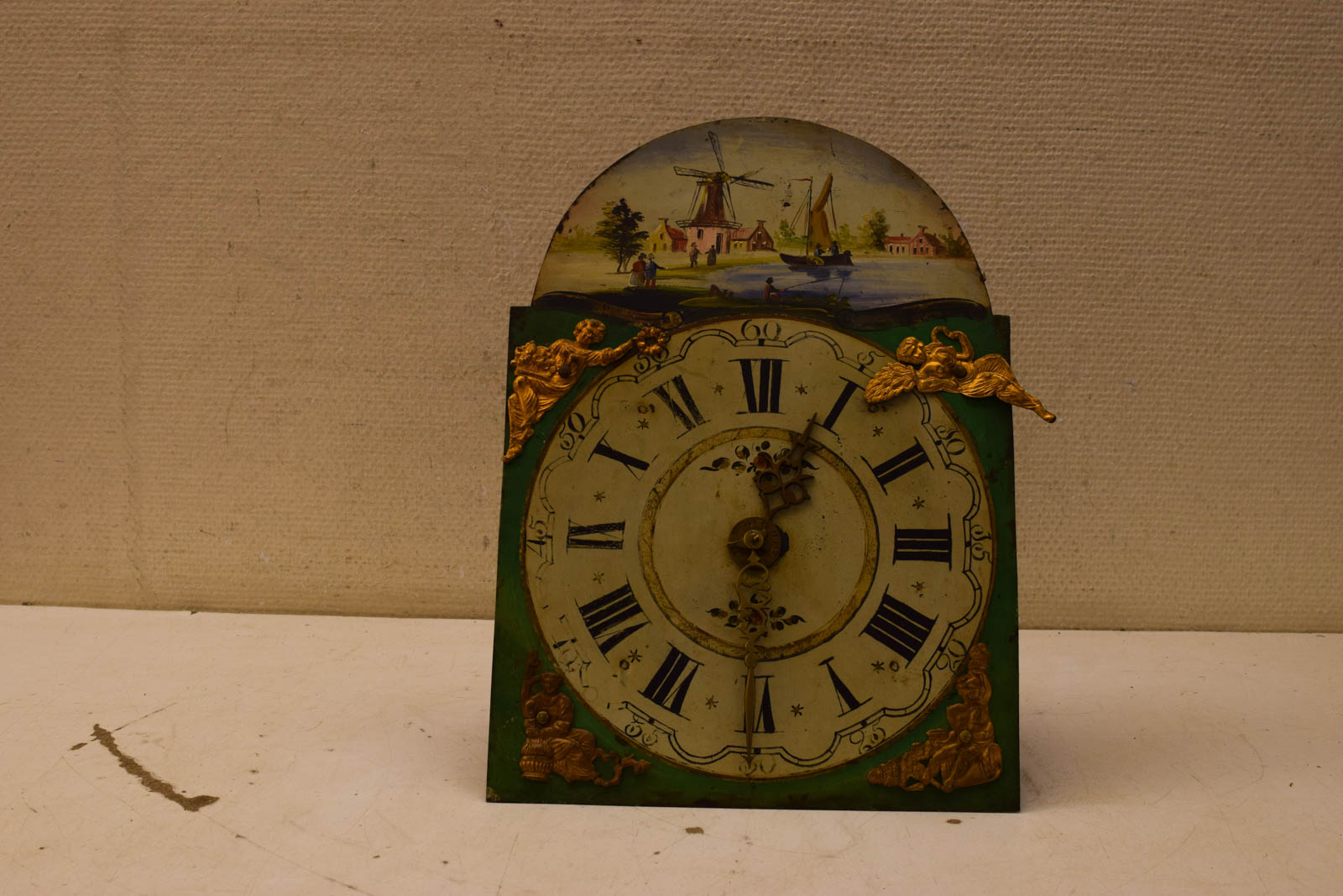 Uurwerk van een friese staartklok 49312