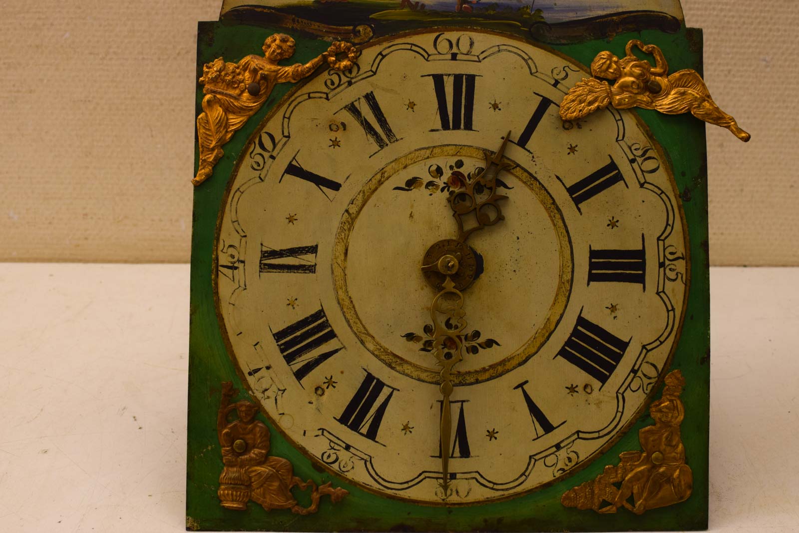 Alternative view of Uurwerk van een friese staartklok  49312