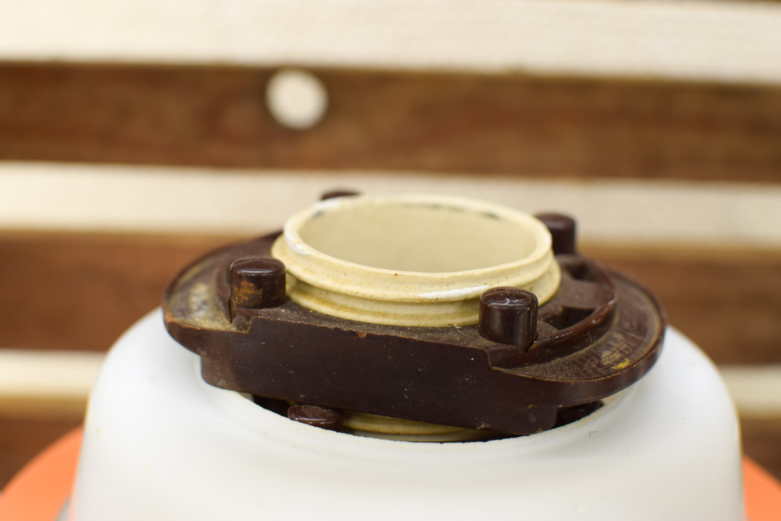 Alternative view of Vintage Hanglamp / lampenkap  49328