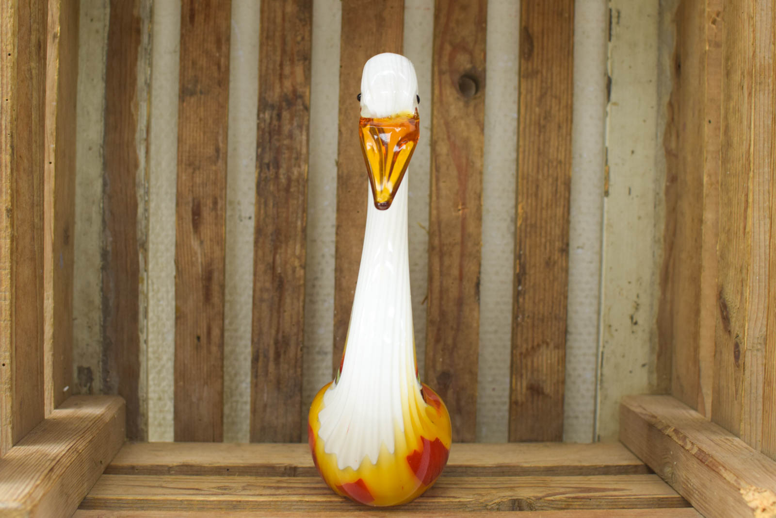 Alternative view of Manura glazen beeld van een zwaan 49334