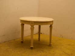 Houten ronde Salontafel 49335