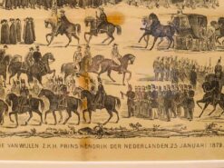 Alternative view of prent van Lijkstatie van wijlen Z.K.H Prins hendrik Der Nederlanden , 25 januari 1879 49369