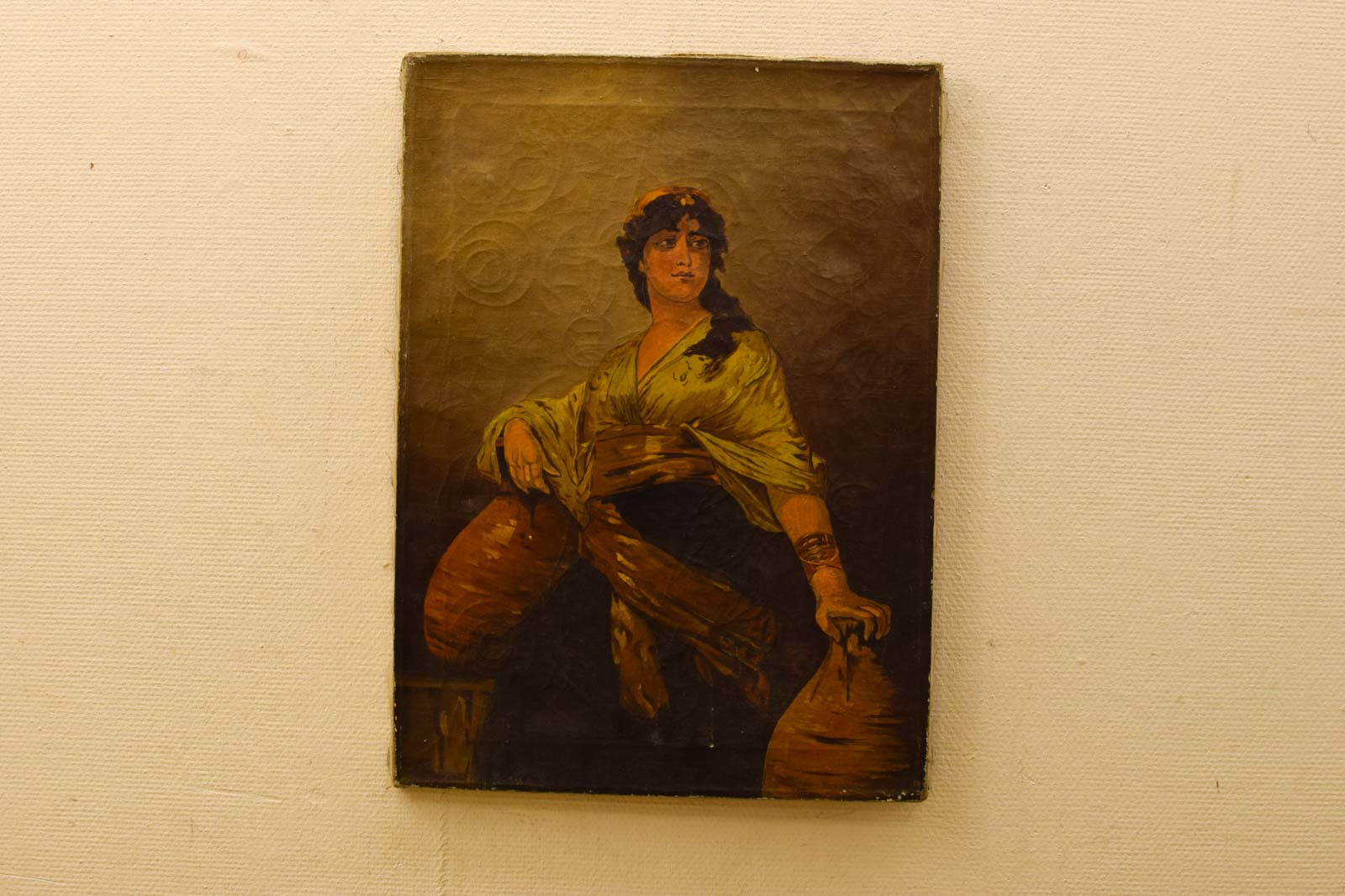 Schilderij van een vrouw 49376