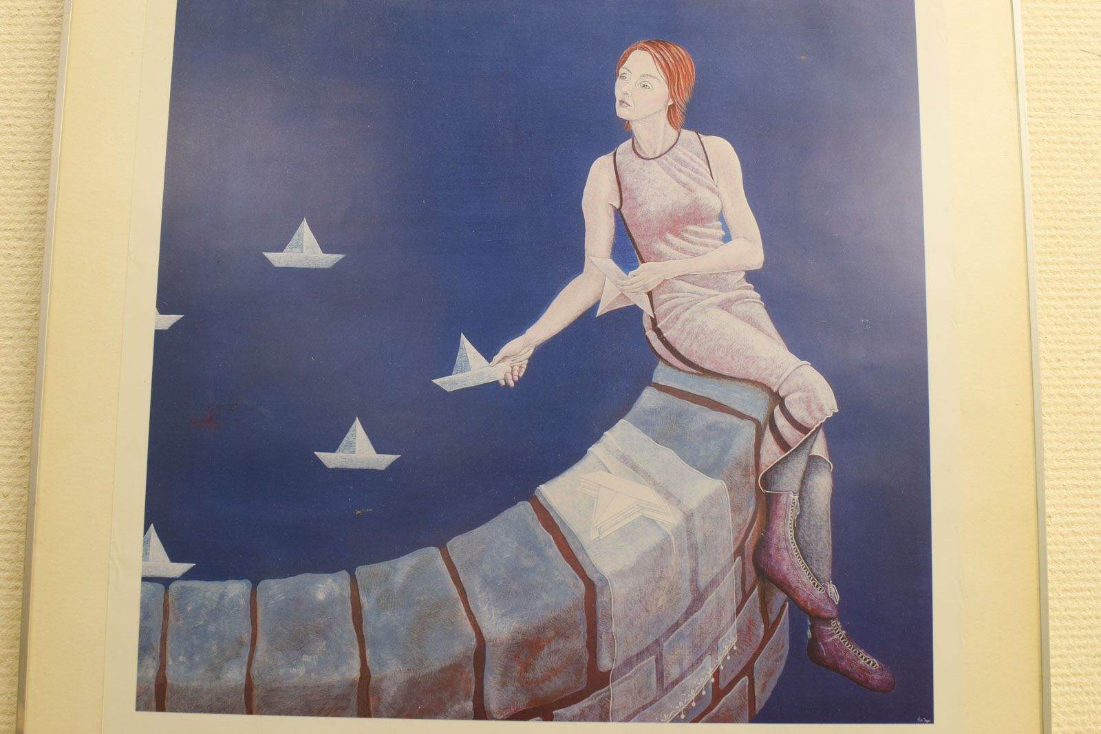 Alternative view of Ingelijste poster Anita Jager 49391