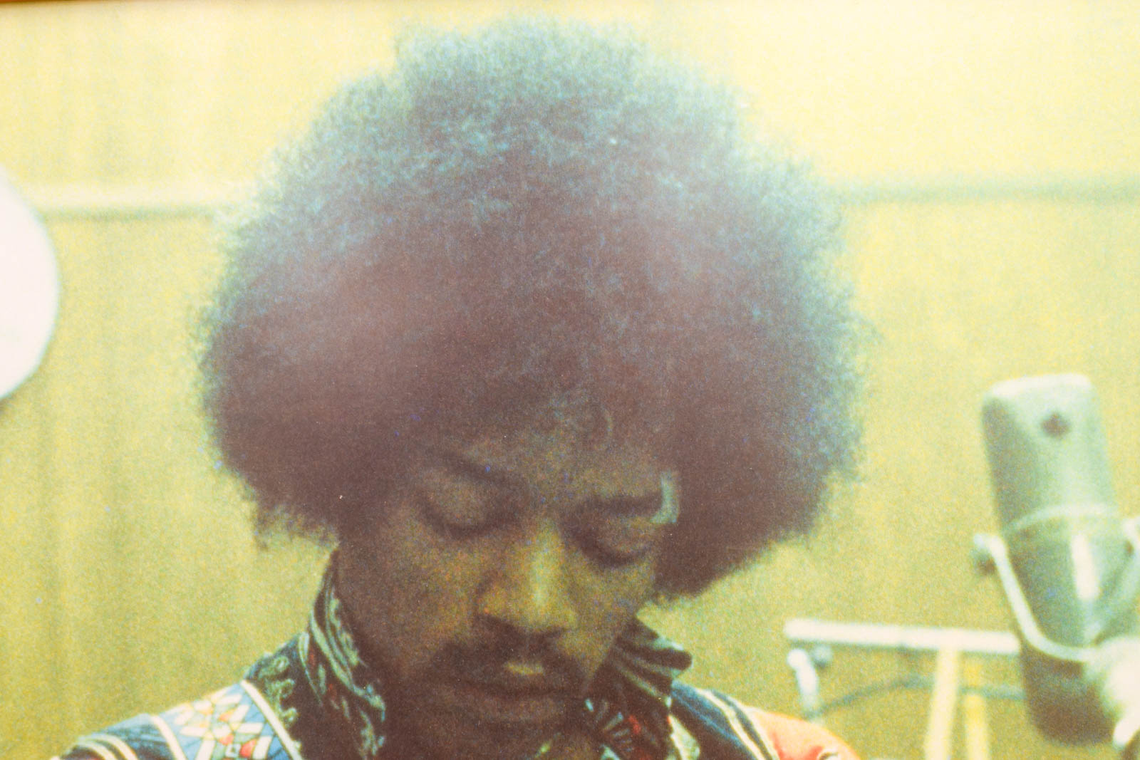 Alternative view of Ingelijste poster Jimi Hendrix  49422