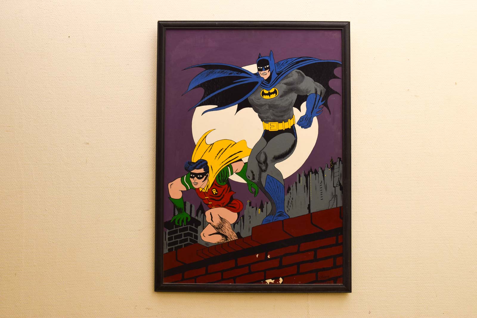 Schilderij van Batman en Robin  49427