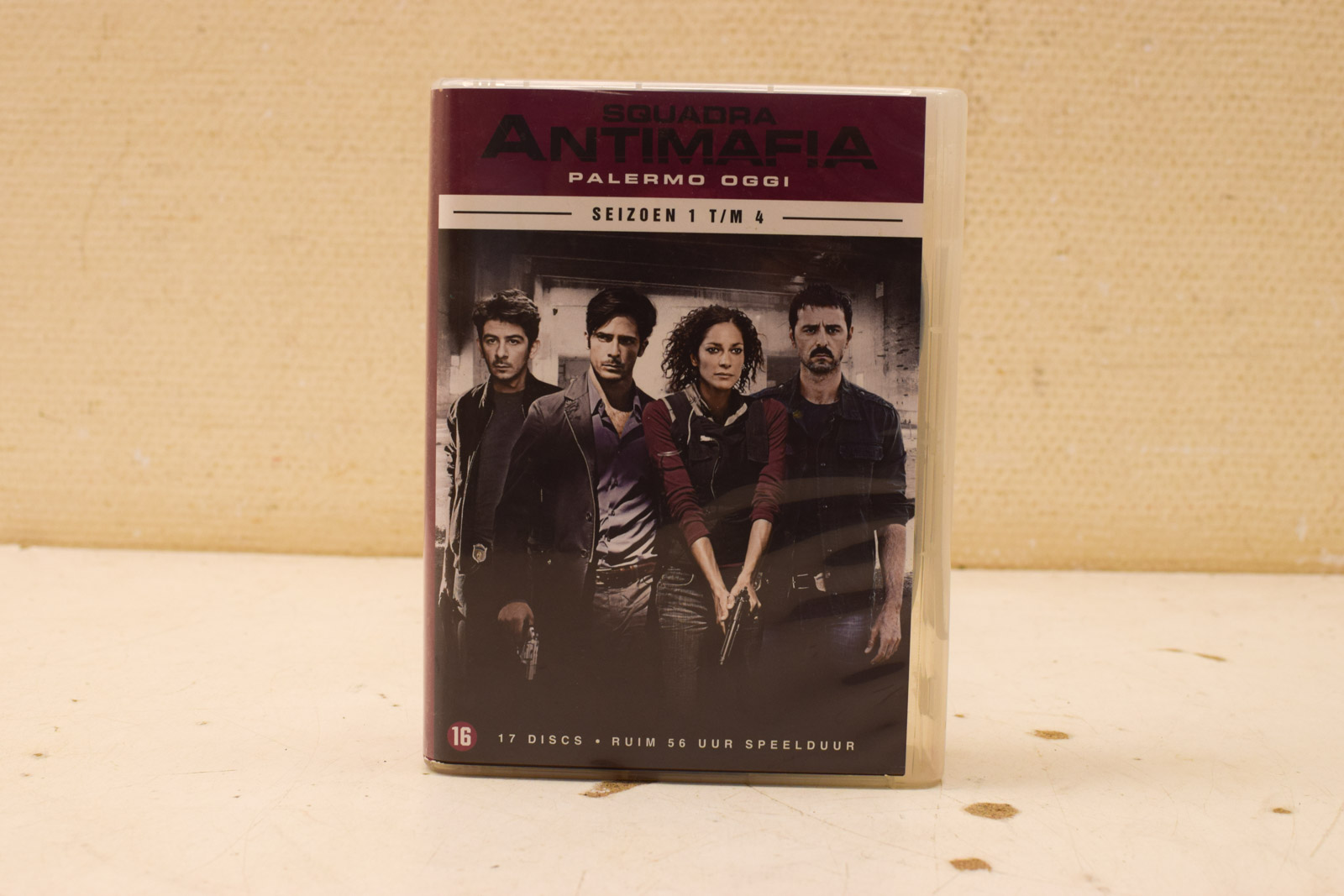 17 dvd box  Squadra Antimafia  seizoen 1 tm 4  49428
