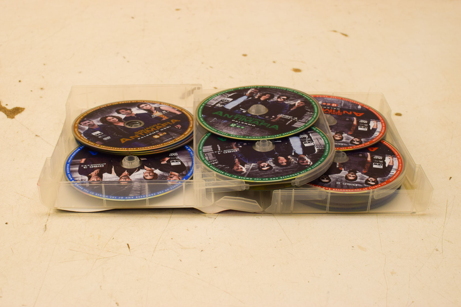 Alternative view of 17 dvd box  Squadra Antimafia  seizoen 1 tm 4  49428