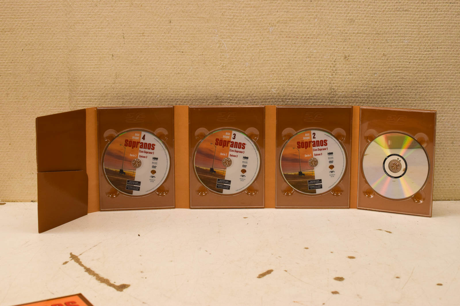 Alternative view of 4 DVD box The Sopranos de complete serie 3  49445