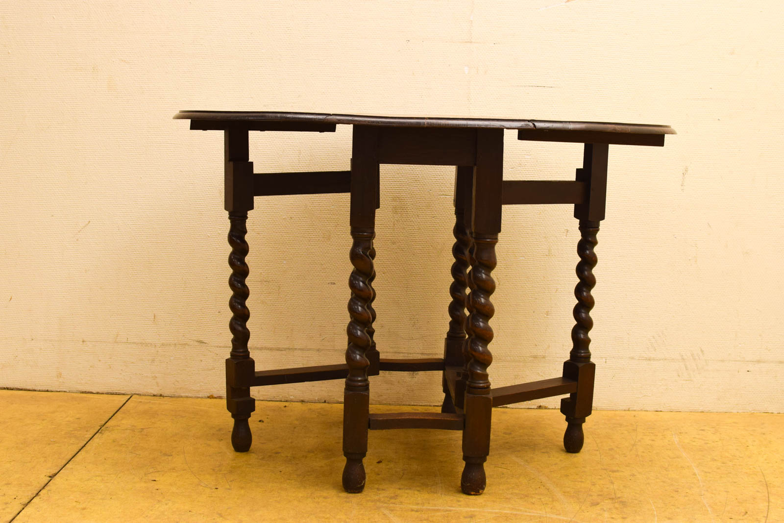 Houten Ovale eettafel 49453