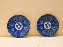 2 stuks porseleinen Wandborden 49461