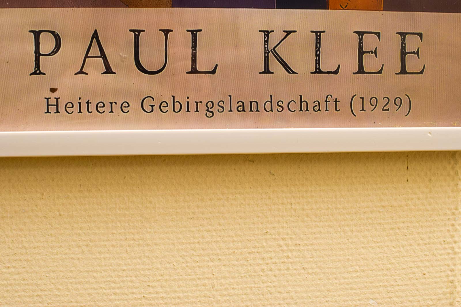 Alternative view of ingelijste poster/prent  Paul Klee  49462