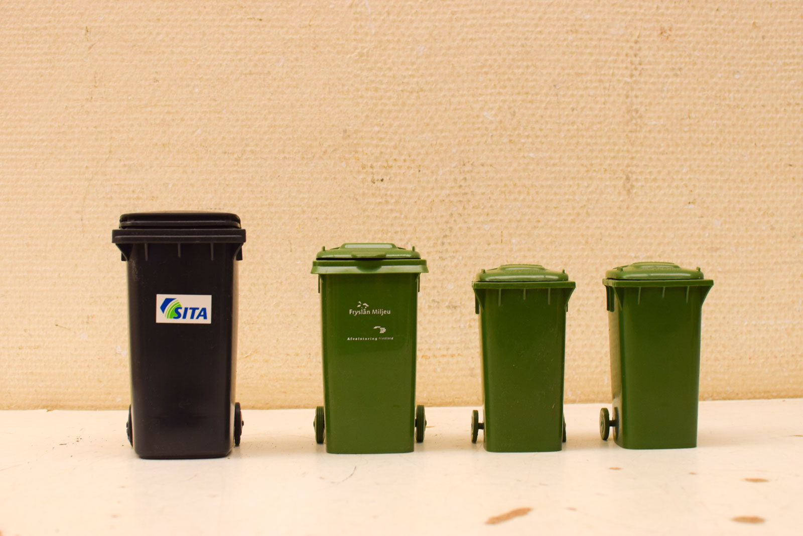 4 stuks Kleine  Kliko containers  49484