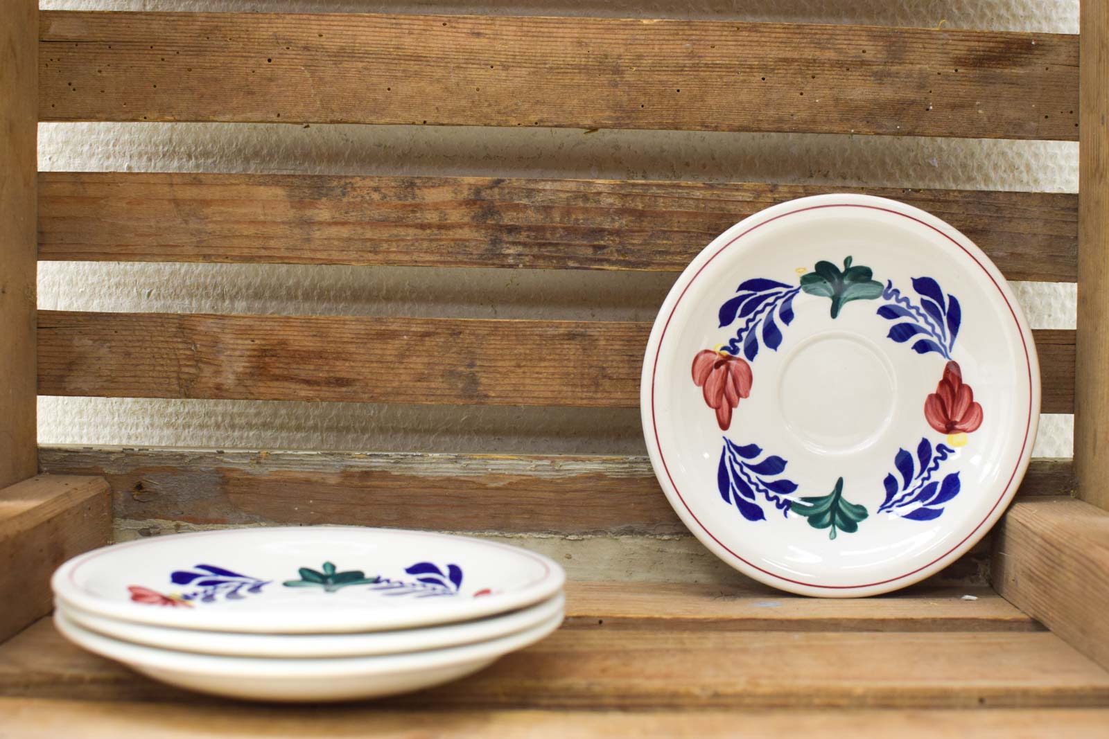 4 stuks Boch Boerenbont schoteltjes  49501